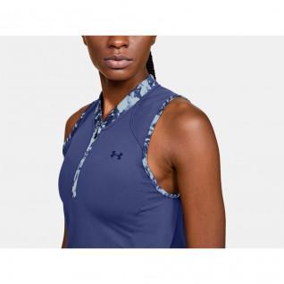 Women's sleeveless polo shirt Under Armour Zinger Zip